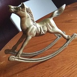 Gold medal rocking horse